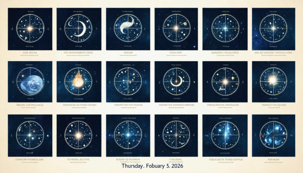 découvrez les prévisions astrologiques détaillées pour chaque signe du zodiaque du jeudi 5 février 2026. guide complet pour éclairer votre journée grâce aux astres.